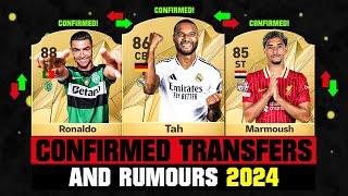 FIFA 25 | NEW CONFIRMED TRANSFERS & RUMOURS!  ft. Tah, Ronaldo, Marmoush... etc