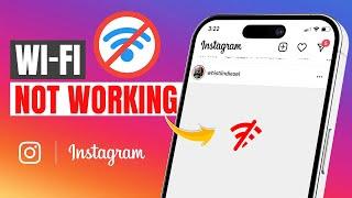 How to Fix Wi-Fi Not Working on Instagram on iPhone | Instagram Not Working on Wifi