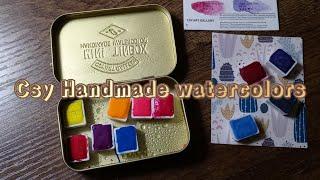 Csy Art Gallery Handmade Watercolor Review! 