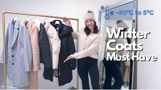 WINTER COATS you need in 2023 | Current coat trends