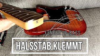 Hals einstellen am E-Bass