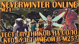 Тест спутников на соло цель. Кто имба в М25? | Neverwinter Online | M24