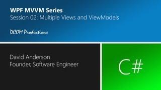 Multiple WPF Views and View-Models using MVVM in C#