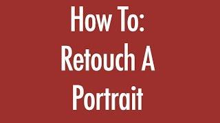 How to Retouch A Portrait | GrawvyRobber