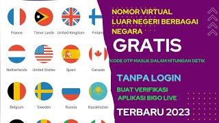 Cara Membuat Nomor Virtual Luar Negeri Tanpa Login Gratis Buat Verifikasi Bigo Live