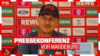 Re-LIVE: Pressekonferenz vor Magdeburg | 1. FC Köln