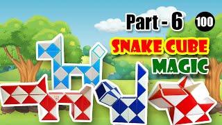 Snake cube video part-6 ! How to Solve Rubik's Snake Cube Puzzle