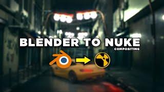 Blender to Nuke | workflow | Compositing | Showreel | BalajiMalarvizhi