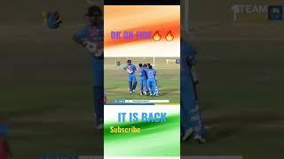 DK ON FIRE  IT IS BACK/WATCH VIDEO#cricket#Dk#sportsman