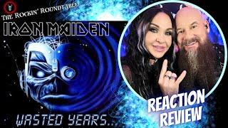 METAL Couple's REACTION and REVIEW - Iron Maiden - Wasted Years (Live At Wacken 2023)