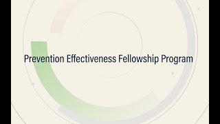 Data Detectives: CDC Steven M. Teutsch Prevention Effectiveness Fellowship