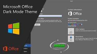 How to Enable Dark Mode in Microsoft Office 2019