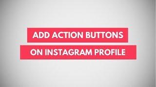How To Add Action Buttons To Instagram Profile | Book, Buy, Sell Button on Instagram