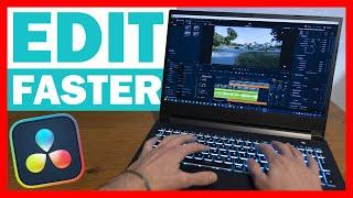 How to EDIT VIDEOS FASTER in DaVinci Resolve - ORGANIZE your VIDEOS!