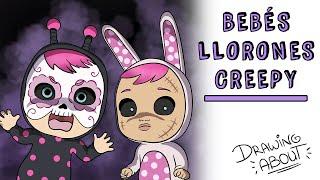 BEBÉS LLORONES CREEPY | Draw My Life