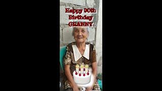 HAPPY 90th BIRTHDAY GRANNY | birthday celebration | peanathz vlog