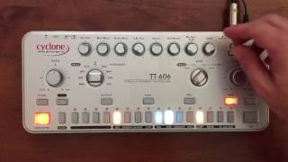 Cyclone Analogic TT-606 Drum Machine Pt.  2 "Making Beats"