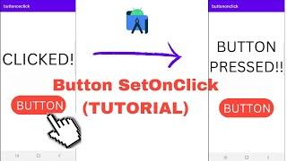 How to do functions on button click in  Android Studio