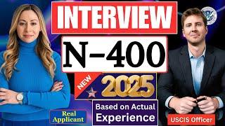 US Citizenship Interview 2025 - Official USCIS new N400 application (A real Case)