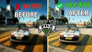 GTA 5 Without Graphics Card Lag fix Increase FPS 2GB Ram | 4GB Ram| 8GB Ram 2022