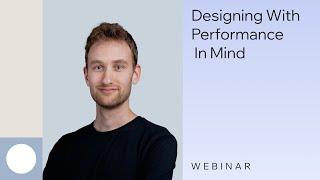 Wix Studio | Webinar: Designing with performance in mind