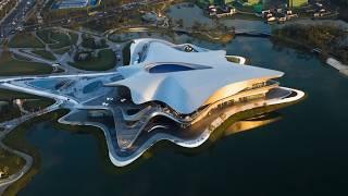 Explore China's Amazing New Futuristic Sci-Fi Pavilion – Totally Mind-Blowing · 4K HDR