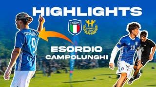 HIGHLIGHTS Nazionale Creators  H-Sports Club ️ I primi GOAL di CAMPOLUNGHI in Nazionale?