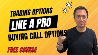 Trading Options like a Pro - Lesson 3 Buying Call Options