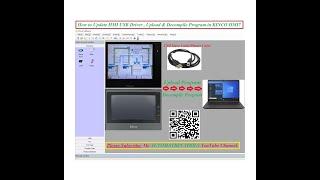 How to Upload, De-compile & Update HMI USB Driver in KINCO HMI?