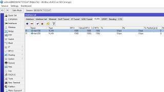 Mikrotik: configuration VLAN