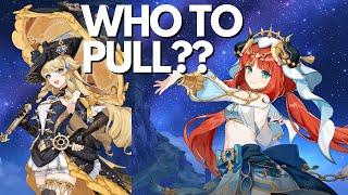 WHO SHOULD YOU PULL?! Navia or Nilou? | Genshin Impact