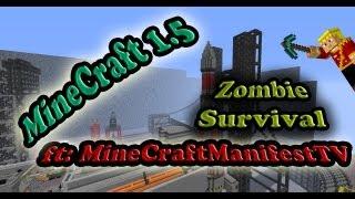 MineCraft 1.5 Call of Duty Black Ops Zombies Ascension Lets Play! ft: MineCraftManifestTv