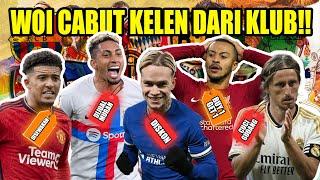 PEMAIN DI KLUB KESAYANGAN KELEN YANG PERLU CABUT DI BURSA TRANSFER JANUARI 2024INI! CABUTTTTTTTT!!