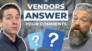 Flooring Vendors Answer Your Youtube Comments!