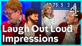 The Most HILARIOUS Celebrity Impressions! | 8 Out Of 10 Cats Does Countdown | Channel 4