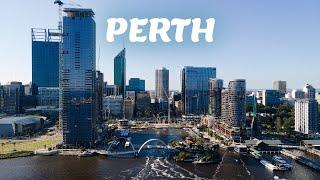 Perth City, Western Australia - 4K Drone