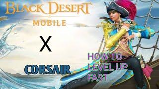 how to level up fast your alt characters ~ black desert mobile