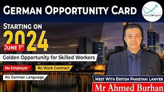 German Opportunity Card 2024 I Golden Opportunity for Skilled Professionals I Migrate to Germany