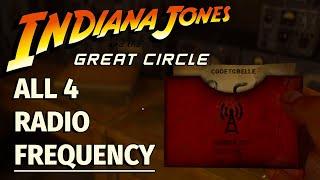 All Radio Frequency Locations Indiana Jones and the Great Circle