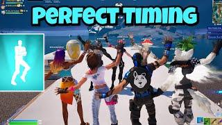 Fortnite Perfect Timing - Starlit Emote 