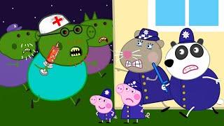 Zombie Apocalypse, Peppa Pig vs Zombie From The Cave‍️ | Peppa Pig Funny Animation