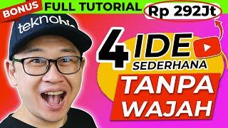 4 Ide konten youtube tanpa wajah paling laris [2024] buat youtuber pemula