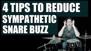 4 WAYS TO REDUCE SYMPATHETIC SNARE BUZZ: HOW TO TUNE A SNARE DRUM