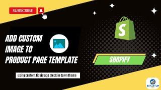 Display image in Product Template using  Custom.liquid block Shopify | Edit Dawn theme