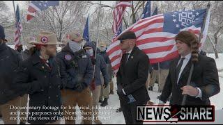 White nationalist Patriot Front meets Christian nationalist New Columbia Movement: Documentary video