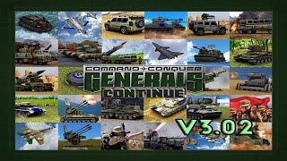 Command and Conquer Generals|  Continue Mod ver 3.02