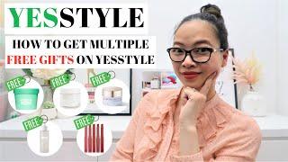 HOW TO GET MULTIPLE FREE GIFTS ON YESTYLE #EP1 OCTOBER 2021 + DISCOUNT CODE! – #YESSTYLE #FREEGIFTS