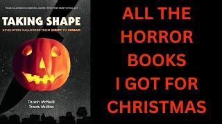 ALL THE HORROR BOOKS I GOT FOR CHRISTMAS