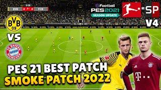 PES 2021 Smoke Patch V4 | Bayern Munich vs Borussia Dortmund Gameplay | Full Match FHD 60FPS