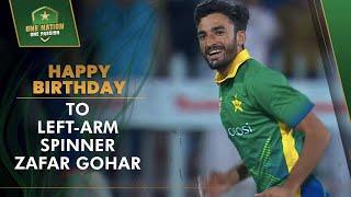 Happy Birthday To Left-Arm Spinner Zafar Gohar | PCB | MA2T